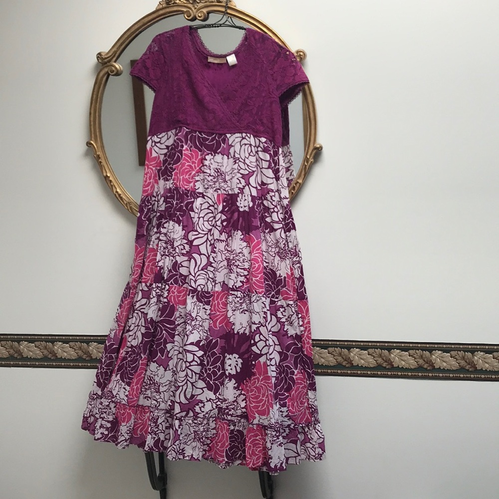 Bright Floral Maxi